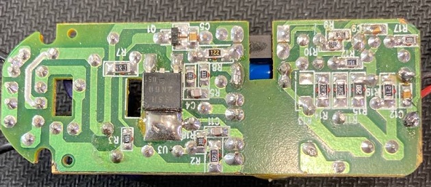 سوئیچینگ بردی 5V / 0.6A countinus 25x70 PCBA SWITCHING