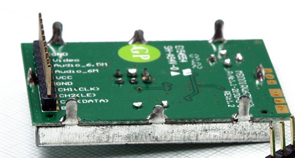  ماژول گیرنده تایوانی صوت و تصویر   AVMR10R - A/V RECEIVER 2.4 GH  / TAIWAN