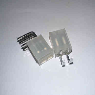 CONNECTOR ATX 2X2 MALE R/A